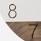 La Crosse Technology La Crosse Clock Co. 12'' Sierra Wood Wall Clock 404-3630B - alternate 4