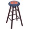 Holland Bar Stool Co Oak Counter Stool, Dark Cherry Finish, Auburn Seat RC24OSDC - alternate 1