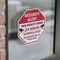 Signmission Security Alert This Facility Under, 4 inch X 4 inch, Vinyl Decal, 2PK OC-D-2PACK-4-317 - alternate 4