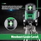 Wrightmaster 100 ft. Green Self-Leveling Cross-Line Laser Level with Color Box, Cost-Effective&High-Quality ZR-LL-2B - alternate 8