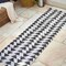 Jonathan Y Andratx Modern Tribal Geometric Ivory/Black 2 ft. x 10 ft. Indoor/Outdoor Runner Rug SMB126D-210 - alternate 7