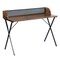 Homeroots 47" Brown and Black Wood and Metal X-Shape Computer Desk 568036 - alternate 13