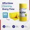 Bluewave Magic Micro Dispenser Box - Multifold Microfiber Cleaning Cloths 12x12 Yellow, 50PK 24214Y - alternate 10