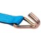 Mytee Products 4PK 3inx30ft Ratchet Tie-Down Straps w/Wire Hook 15000lbs BS for Trailer Blue, 4PK RS330WH-Bx4 - alternate 6