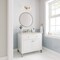 James Martin Vanities Chicago 36" Single Vanity, Glossy White, w/ 3 CM Siberian Silestone Top 503-V36-GW-3SFR - alternate 6
