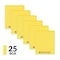 C-Line Products 8-1/2" x 11" Yellow Classroom Connector School-to-Home Folders, 25/BX 32006 - alternate 5