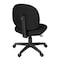 Regency Comfort Series Swivel Fabric Computer Task Chair with Drafting Kit -Navy Blue 105-BK - alternate 8