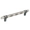 Amerock London 6-5/16 in 160 mm Center-to-Center Polished Nickel/Black Bronze Cabinet Pull BP36650PNBBR - alternate 1