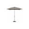 Treasure Garden 7.5 ft Square Patio Umbella, aluminum, fiberglass ribs, outdoor, Granite UM847SQ-00 5402 Granite - alternate 1