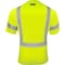Ironwear Class 3 Hi Vis Two Tone Short Sleeve T-Shirt with Segmented Reflective Tape, Lime, 3X-Large 1840-L-3XL - alternate 3