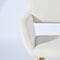 Homeroots Set of Two Beige and Oak Fabric and Steel Dining Arm Chairs, 2PK 719406 - alternate 6