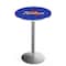 Holland Bar Stool Co 36" Stainless Steel Tulsa Pub Table, 36" dia. Top L214S3636TulsaU - alternate 1