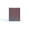 Strong Hold 8 drawer cabinet - (5x 2ft, 1x 3ft, 1x 4ft, 1x 5ft) - Red accents - Keyed Alike S3036-PPAAS-0801DS - alternate 1