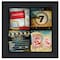 Homeroots At The Movies 4 Black Framed Print Wall Art 406602 - alternate 1