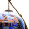 Homeroots Christmas Home and Horse Carriage Hand Painted Mouth Blown Glass Ornament 477438 - alternate 3