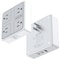 Overtime 7-in-1 Wall Outlet Surge Protector Extender 4 AC Outlets, 2 USB-A & 1 USB-C, White E63 - alternate 1