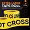 Xpose Safety Police Line Do Not Cross Tape Roll, 3 Mil, 3 Inch Wide x 1000 Feet, Yellow w/Black Letters, 6PK PPLT-3M-6-X-S - alternate 7