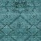 Homeroots 3' X 5' Teal Blue And Aqua Floral Washable Indoor Outdoor Area Rug 588912 - alternate 9