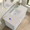 James Martin Vanities Lorelai 48" Single Vanity, Bright White, w/ 3 CM Siberian Silestone Top w/FreePower Wireless Charger 424-V48-BW-FSFR - alternate 8