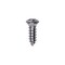 Auveco Phillips Oval #6 Head Tapping Screw 8 x 1/2in Chrome, 100PK 2027 - alternate 1