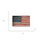 Homeroots USA Flag Canvas Print Wall Art 2 Piece Set Wall Art 274790 - alternate 3