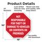 Signmission Not Responsible for Theft or Damage, 10 Inch X 10 Inch, Aluminum Metal Signs OC-A-10-106 - alternate 5