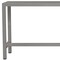 Homeroots 44in Silver Iron Bench 389193 - alternate 8