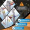 Wrightmaster 6 in 1 Multi Position 14 ft. Reach Aluminum Adjustable Multi-Position Ladder, 330 lb. Load Capacity ZROXGR-1.56m - alternate 6