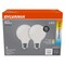 Sylvania LED G25 Globe Light Bulb with 5CCT Selectable Color Temperature, Frosted, Medium Base 42591 - alternate 5