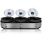 Megachef Triple 2.5 Qt Slow Cooker and Buffet Server in Silver and Black with 3 Ceramic Cooking Pots MC-1203 - alternate 7