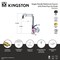 Kingston Brass One-Handle Single-Hole Bathroom Faucet with Push Pop-Up Drain, Polished Chrome LS6001CG - alternate 2