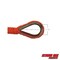 Extreme Max Extreme Max 3006.2672 BoatTector Solid Braid MFP Anchor Line with Thimble - 3/8" x 150', Neon Orange 3006.2672 - alternate 2
