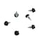 Malco Black Painted Zip-in Self-Piercing Sheet Metal Screws Size 6 Shank, 3/8" Length, 18000PK HW6X3/8ZB - alternate 2