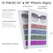 Signmission Sunglasses, Plastic Signs Only 24 Inch x 36 Inch, Corrugated Plastic, 2PK CSB-2436-2PACK-Sunglasses - alternate 2