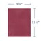 Roaring Spring Paper Pocket Folder, Scarlet, PK 250 50112CS - alternate 3