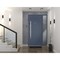 Vdomdoors Steel Door Deux 0729 Gray Graphite Sidelight Exterior Window Stainless Inserts Single Modern Painte DEUX0729EXD-GRE-W36+12 x H80-Left-hand Inswing - alternate 5