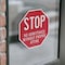 Signmission Stop No Admittance Without Proper A, 4 inch X 4 inch, Vinyl Decal, 2PK OC-D-2PACK-4-180 - alternate 3