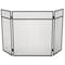 Home Impressions 3-Panel Black Mesh Decorative Fireplace Screen FS-1011 - alternate 1