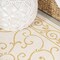 Jonathan Y Charleston Vintage Filigree Textured Weave Cream/Yellow 2 ft. x 10 ft. Indoor/Outdoor Runner Rug SMB106M-210 - alternate 7
