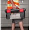 Performance Tool 19 in. Plastic Tool Box, Removable Tray, Lid Organizers, Padlock Eyehole W54019 - alternate 3