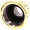 Deejay Led Blue-Gold Bolt-on Horn Flare with 2-in Throat for 2-in Compatible High Frequency Drivers TBH2INHORNBKGOLD - alternate 7