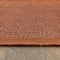 World Rug Gallery Contemporary Bordered Weather Resistant Reversible Indoor/Outdoor Rug 2 ft x 7 ft Rust WR111RUST2X7 - alternate 6