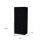 Homeroots 71" Black Two Door Two Drawer Combo Dresser 552278 - alternate 10