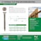 Spax #9 x 1-1/2 in Exterior Stainless Steel Wood Deck Screws Construction Flat Head T-Star Plus, 155PK 4197000450404 - alternate 6
