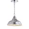 Jonathan Y Nira 9.75" Adjustable 3D Color Burst Glass/Metal Pendant, Chrome/Multi JYL9512A - alternate 10