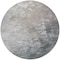 Homeroots 8' Taupe Brown And Silver Round Abstract Washable Indoor Outdoor Area Rug 617373 - alternate 9