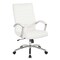 Office Star Products FL Series Executive Mid-Back Chair, White FL92017C-u11 - alternate 1