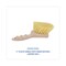 Boardwalk Utility Brush, Cream Polypropylene Bristles, 5.5in Brush, 3in Tan Plastic Handle BWK4308 - alternate 3