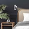 Leeki Modern Wall Mounted Bedside Adjustable Reading LED Light Sconce, Silver LKI-1027 - alternate 3