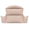 Leisuremod Hanging 2 Person Egg Swing Cushion, Beige ES57C-BG - alternate 6